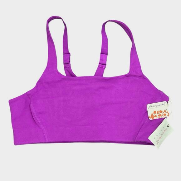 NWT FP Movement x Hatch Never Better Square Neck Maternity Bra Purple Size L - Picture 3 of 7
